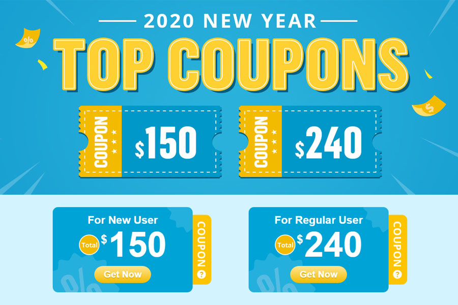 GeekBuying 2020 New Year Top Coupons