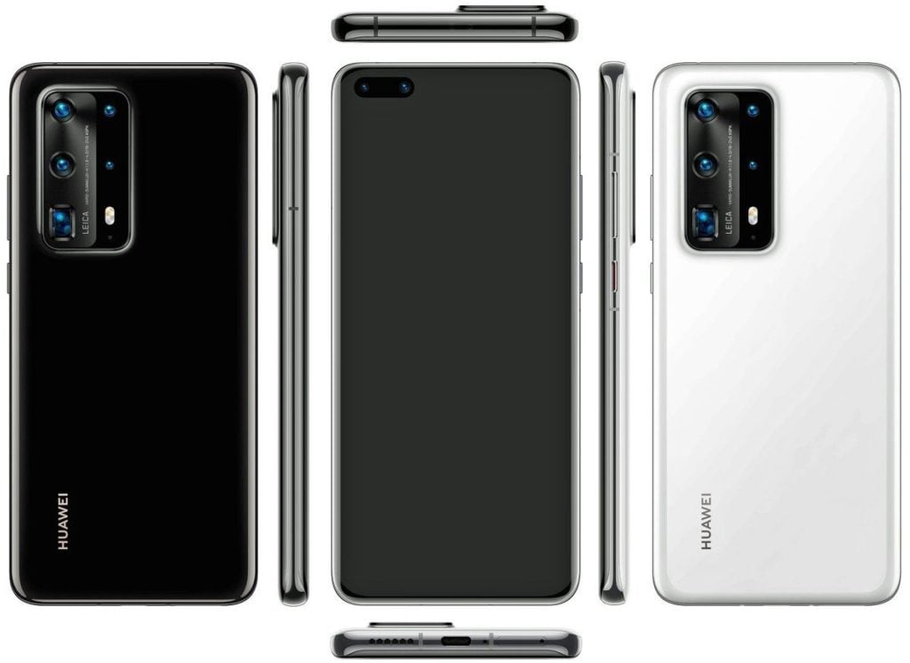 Press Images of Huawei P40 Pro Revealed