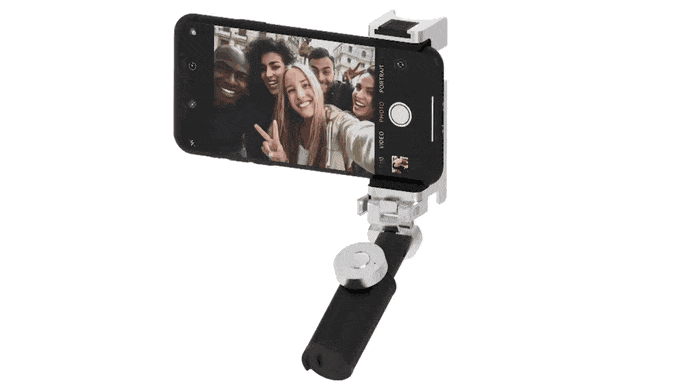 Just Mobile ShutterGrip 2: A pocket-sized Bluetooth grip for easy ...