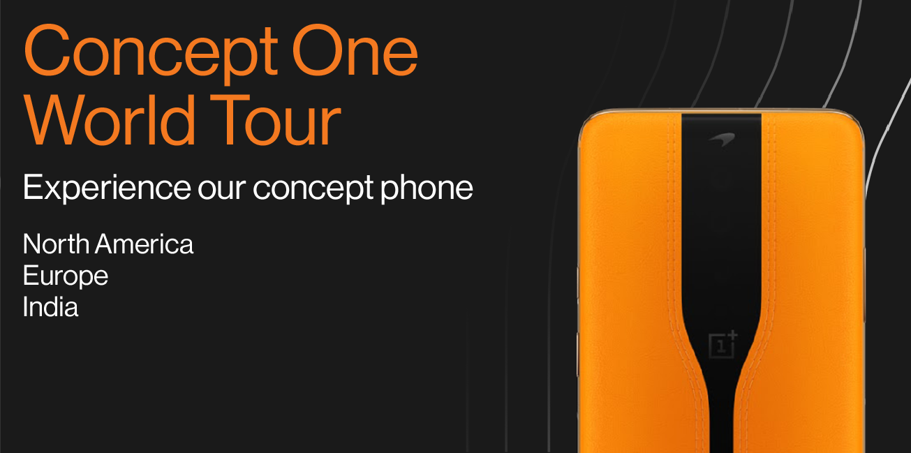 OnePlus Concept One World Tour