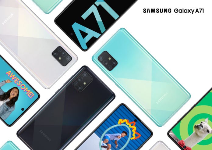 samsung one ui 2.1 a71