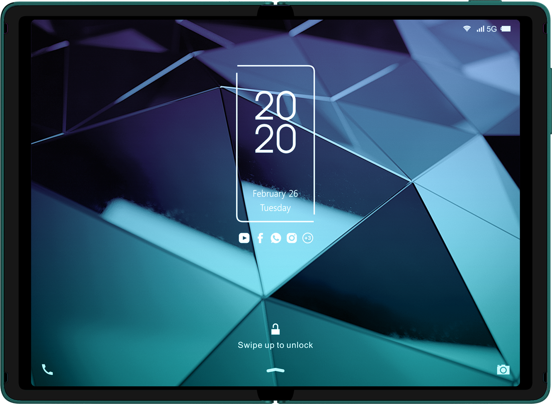 TCL teases its first foldable smartphone and 5G Handset at CES 2020 6 TCL