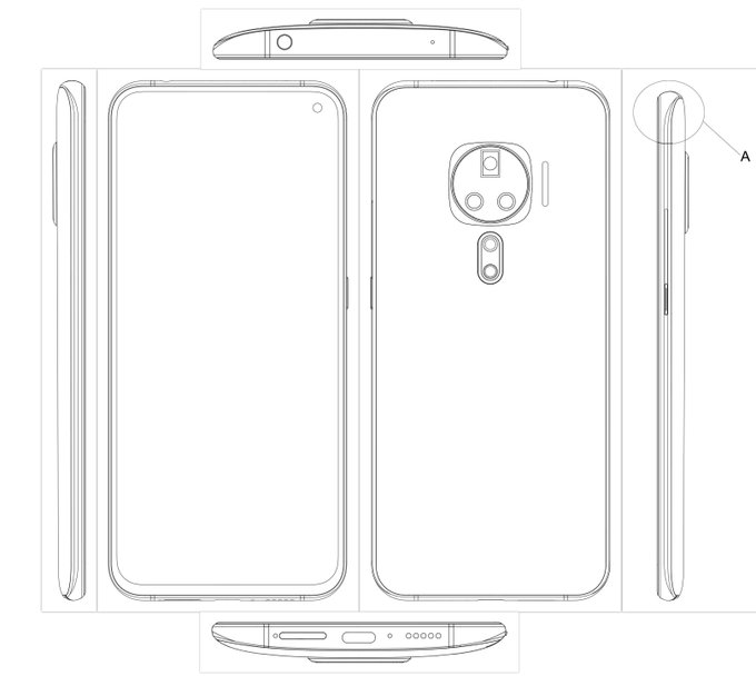 Vivo Penta-Camera Design Leak