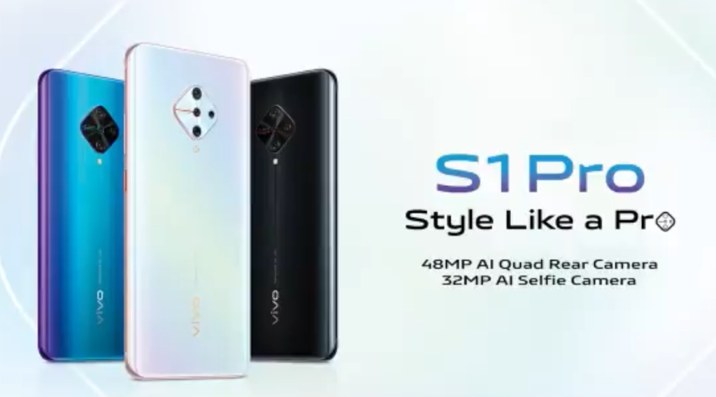 Vivo S1 Pro color variants for India