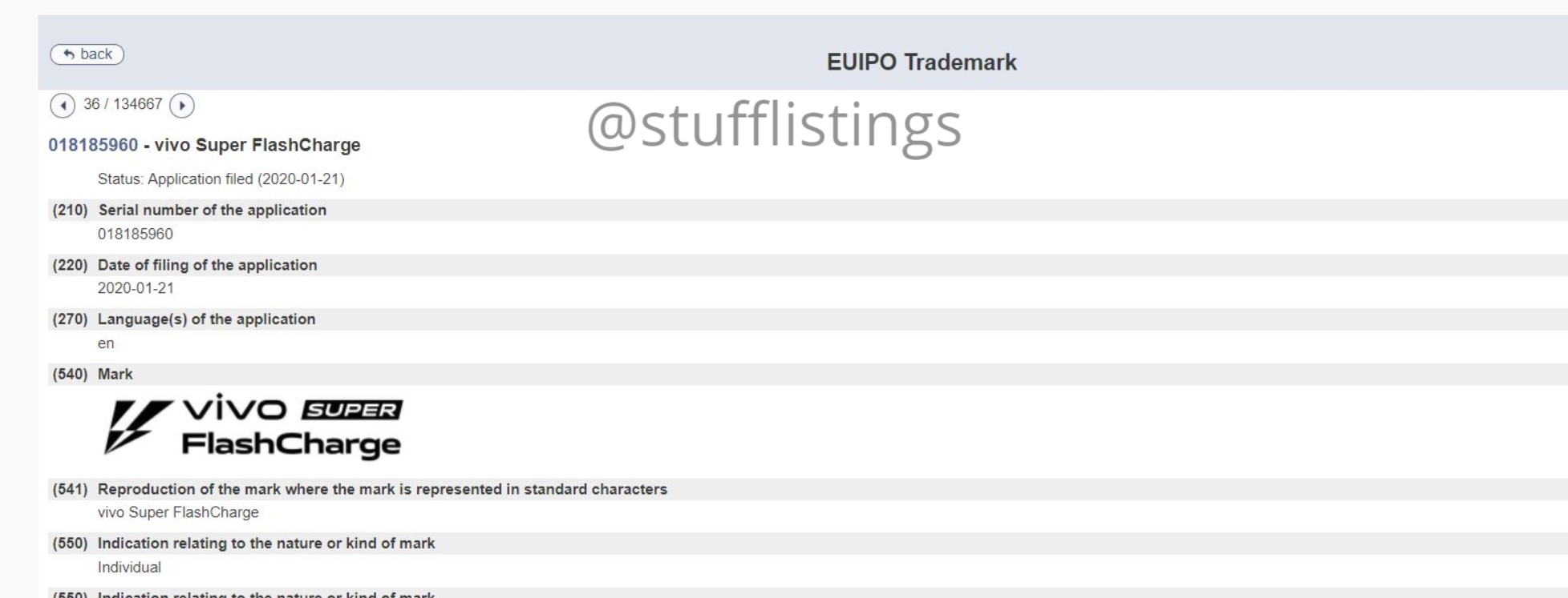 Vivo trademarks a new Super FlashCharge technology, could be for 55W ...