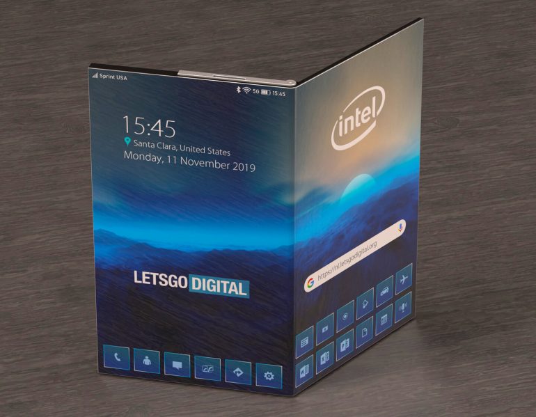 Intel Foldable Smartphone Patent
