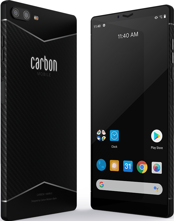 Carbon 1 Mark II is the world's first carbon fiber phone - Gizmochina