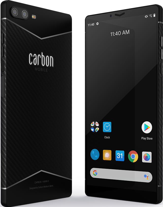 Carbon 1 Mark II is the world's first carbon fiber phone - Gizmochina