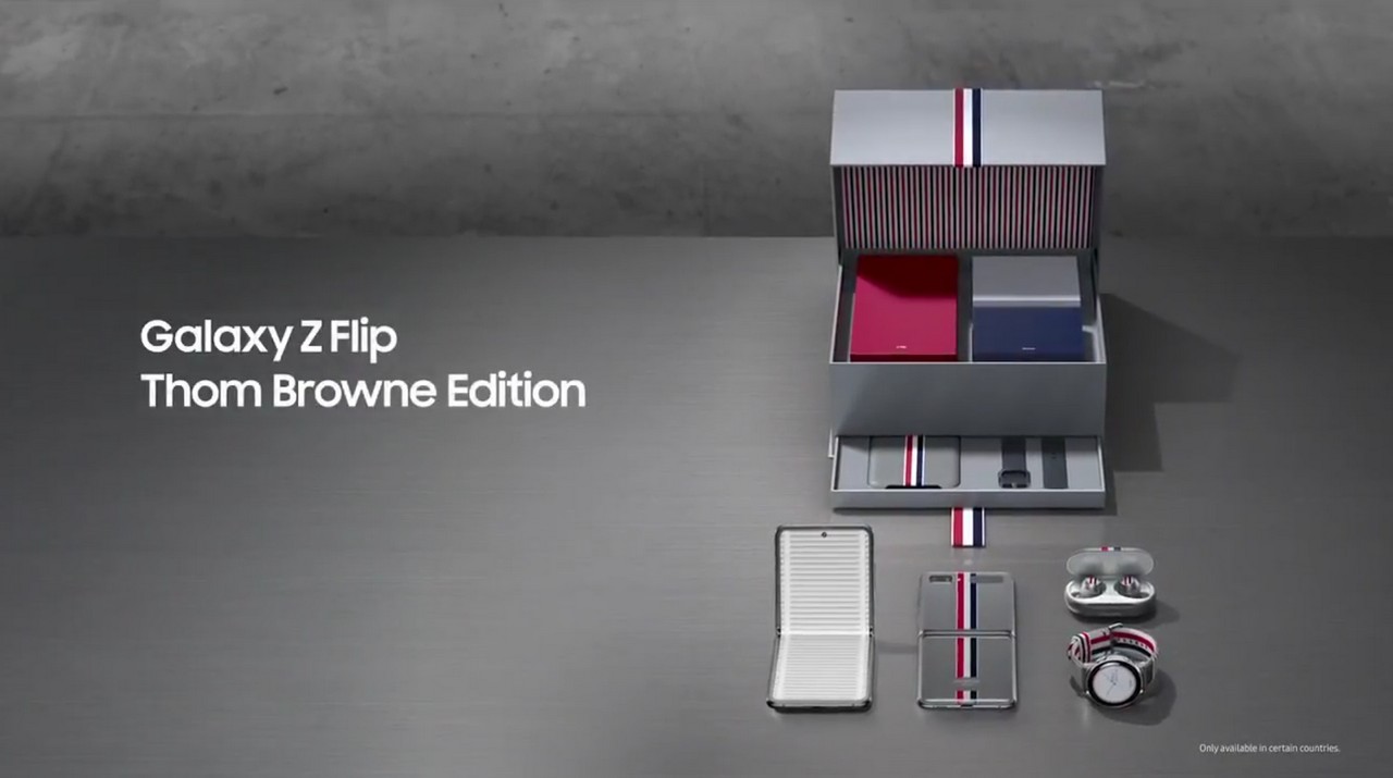 Galaxy Flip Z Thom Browne Edition