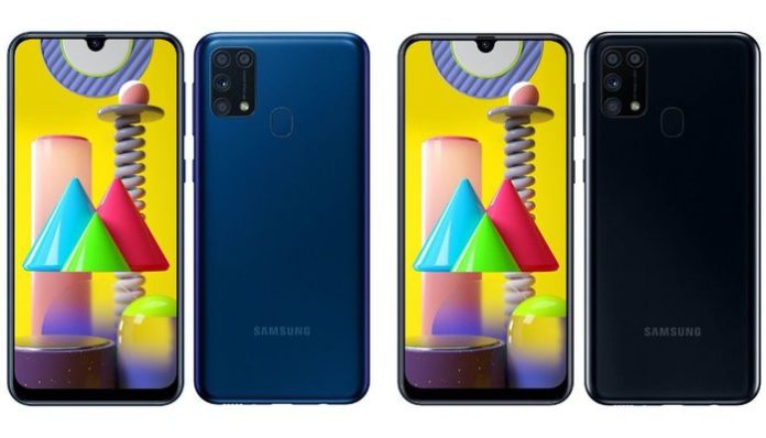 Galaxy M31 Ocean Blue و Space Black-