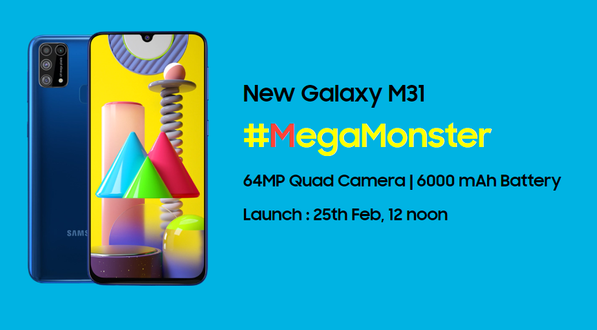 Galaxy M31 launch