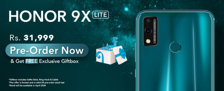 Honor 9X Lite pre-order