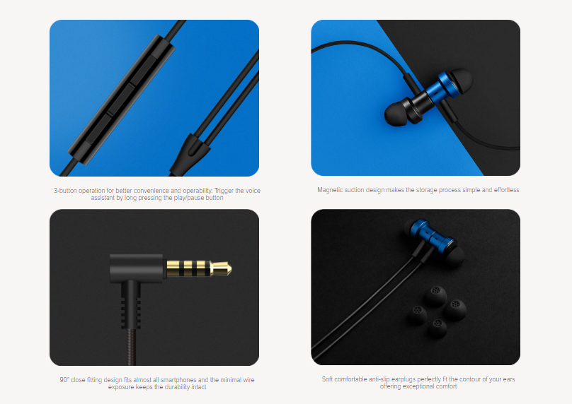 Mi Dual Driver In-ear Earphones features