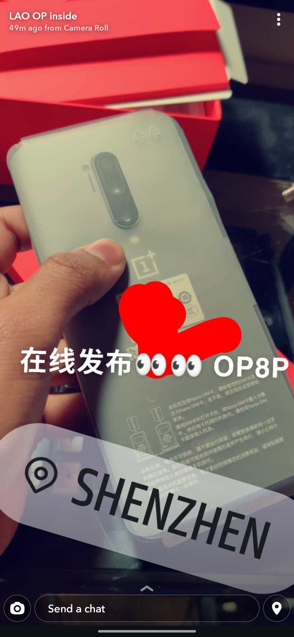 OnePlus 8 Pro live photo
