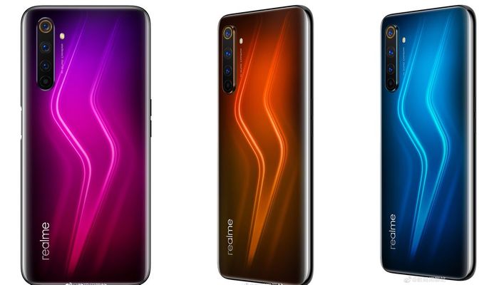 Realme 6 Pro renders