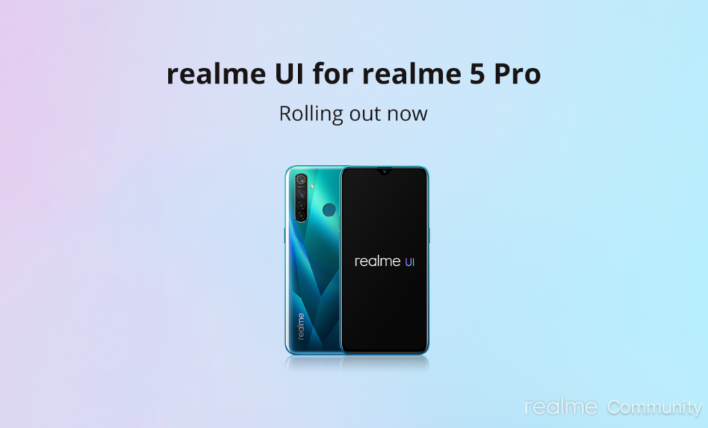 Realme 5 Pro and Realme X gets Realme UI update; brings Android 10 ...