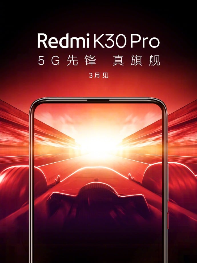 Redmi K30 Pro posteri
