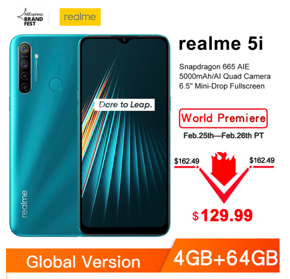 Realme 5i promotion aliexpress