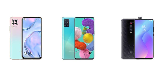 huawei p40 lite vs a51
