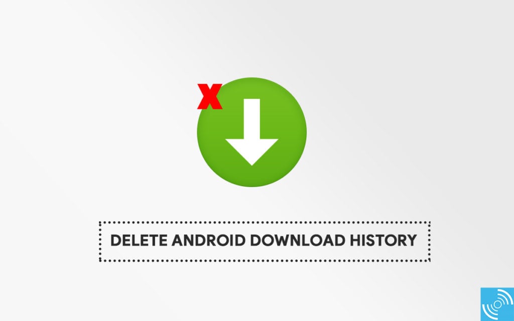delete android download history