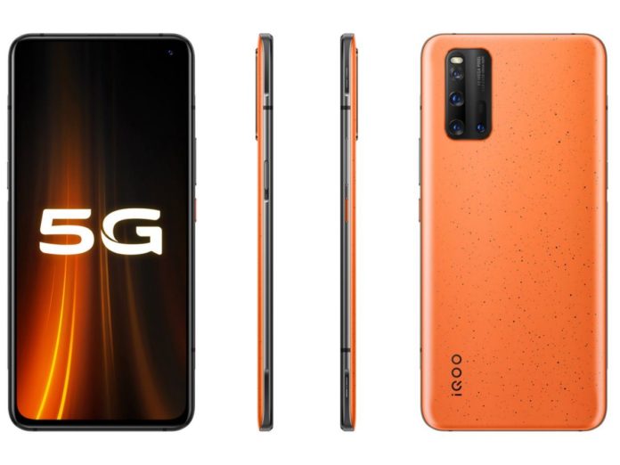 iQOO 3 Volcano Orange