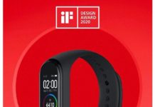 Mi Band 4 and 18 other MIJIA products won the iF Design Awards 2020