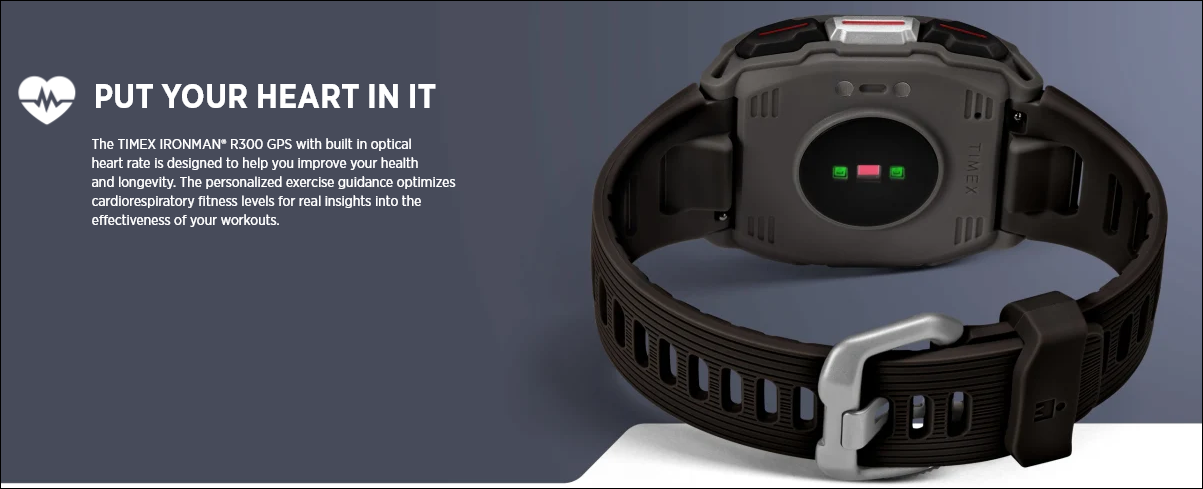 Timex Ironman R300 GPS is Timex's first smartwatch & offers 25 days battery  life - Gizmochina