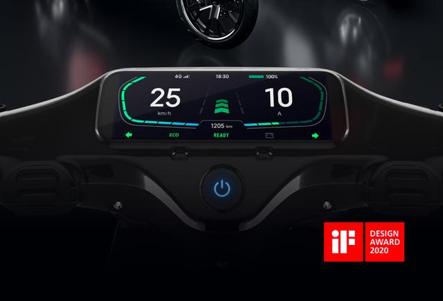 Xiaomi ra mắt xe điện thông minh 70Mai, chạy được 60km, giá 10 triệu > màn hình xe điện 70 Mai