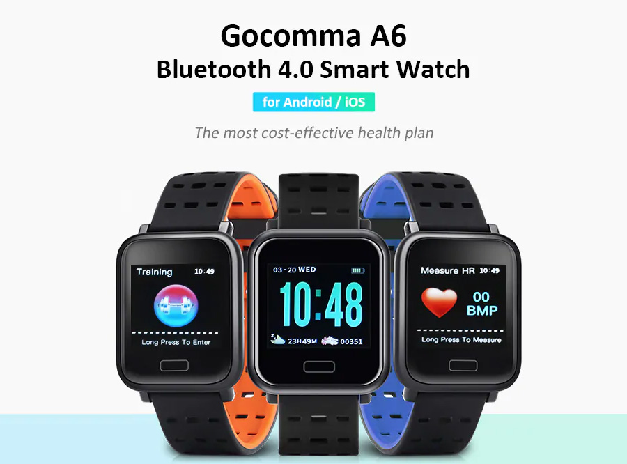 Gocomma A6 Sports Smart Watch