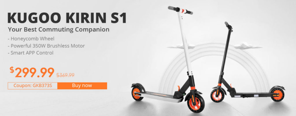 KUGOO KIRIN S1 Electric Scooter Promo
