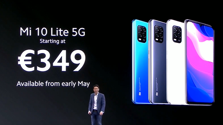 mi 10 lite release date
