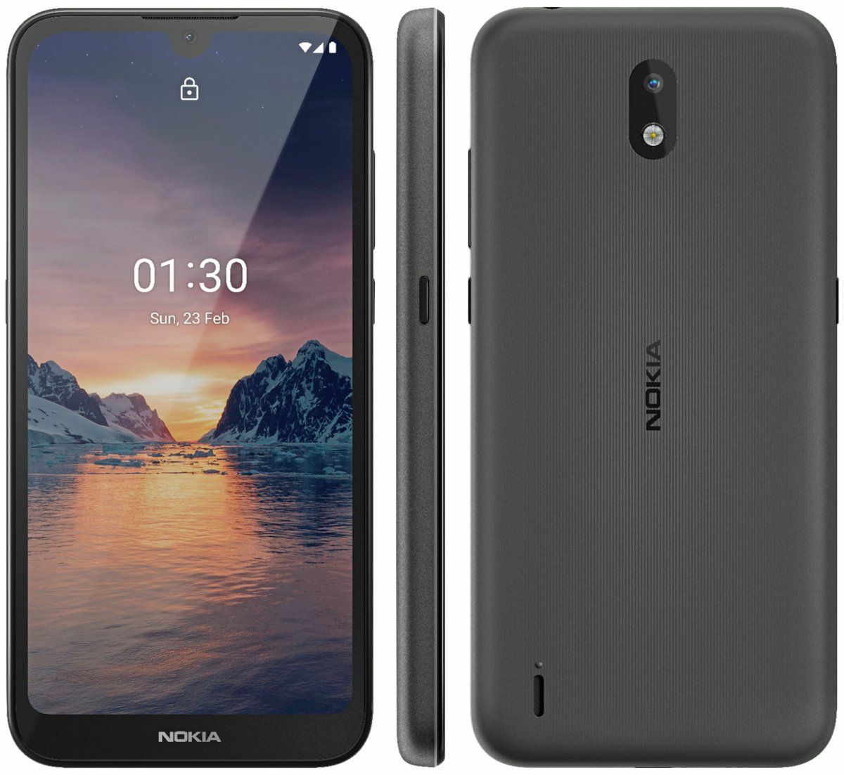 Nokia 1.3 render by Evan Blass