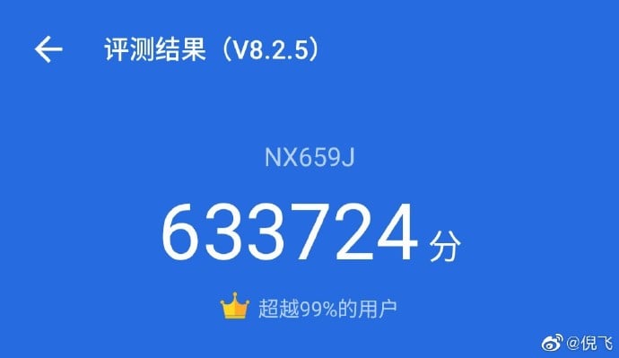 Nubia Red Magic 5G AnTuTu