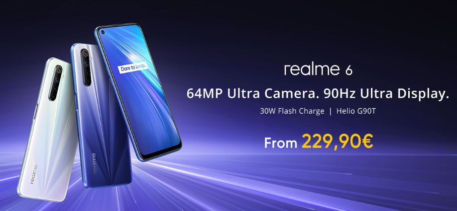 Realme 6 Europe