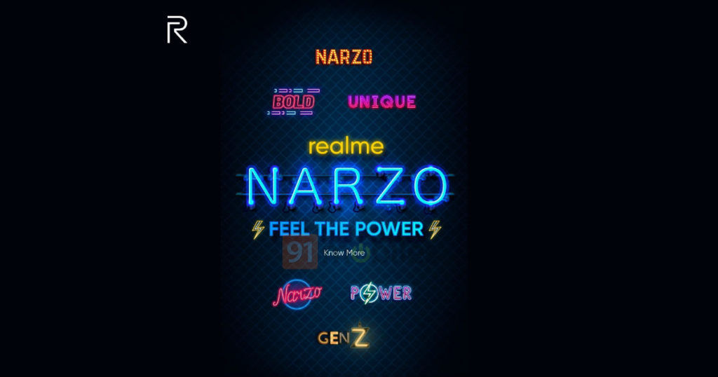 Realme Narzo promotional poster