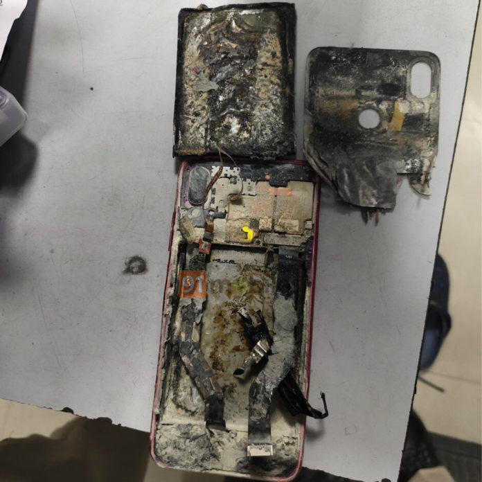 Three-month-old Redmi Note 7 Pro explodes in India! - Gizmochina