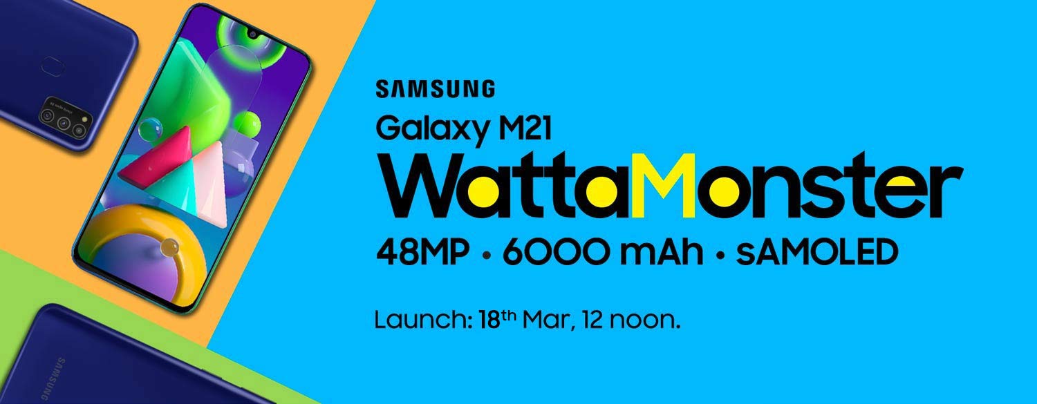 Samsung Galaxy M21 March 18 launch