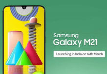Samsung Galaxy M21 leaked poster reveals front design, March 16 launch date Samsung-Galaxy-M21-leaked-image