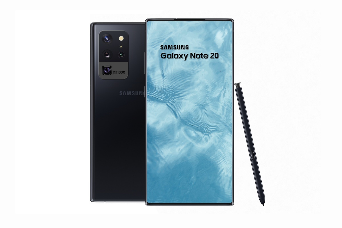 Samsung Galaxy Note 20 Concept Render