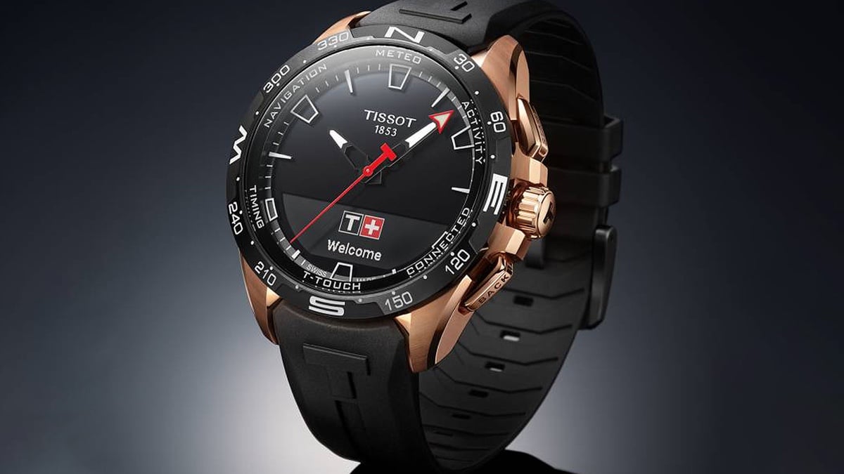 أحدث ساعة ذكية من Swatch هي Tissot T-Touch Connect Solar 19