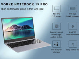 VORKE Notebook 15 PRO Laptop