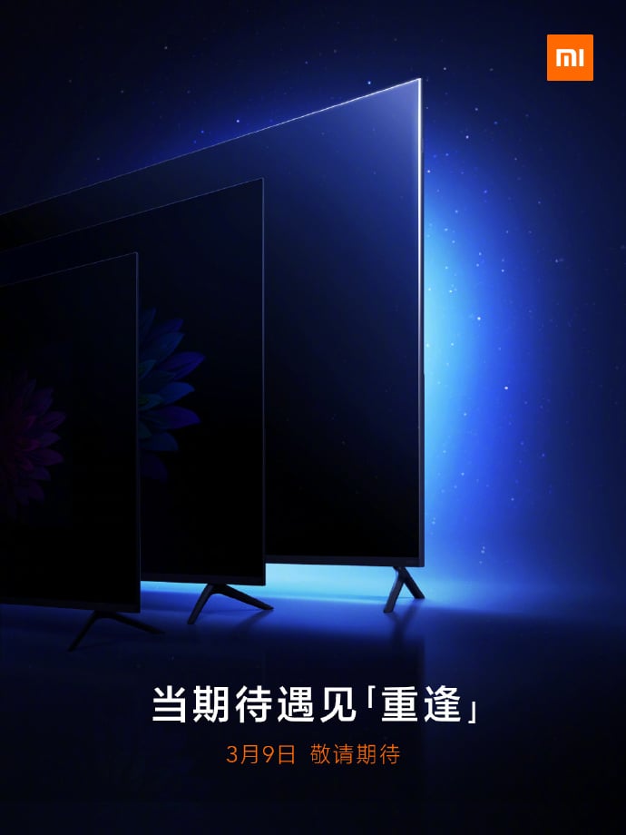 Xiaomi Mi TV 5 yeni ekran boyutu