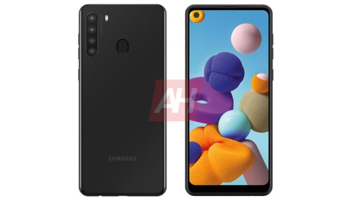 Samsung Galaxy A21 leaked render