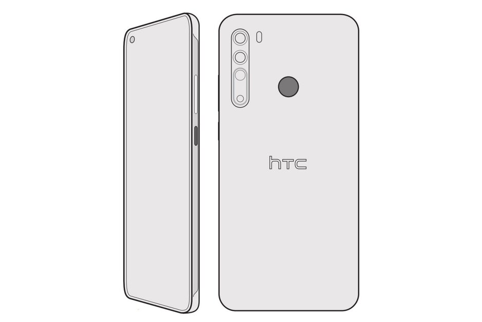 يكشف HTC Desire 20 Pro Sketch Leak عن التصميم بالكامل 83