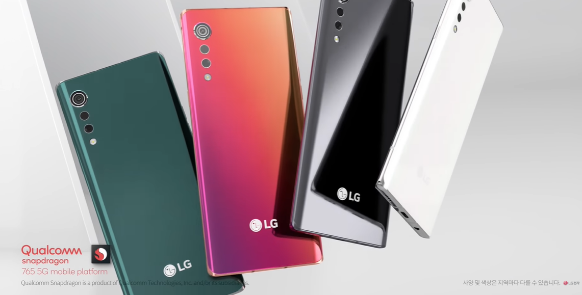 LG Velvet all colors