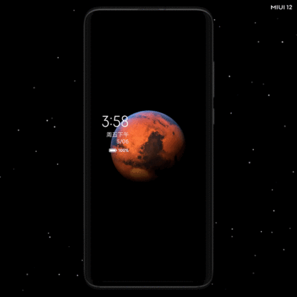 MIUI 12 Super Wallpaper Mars 01
