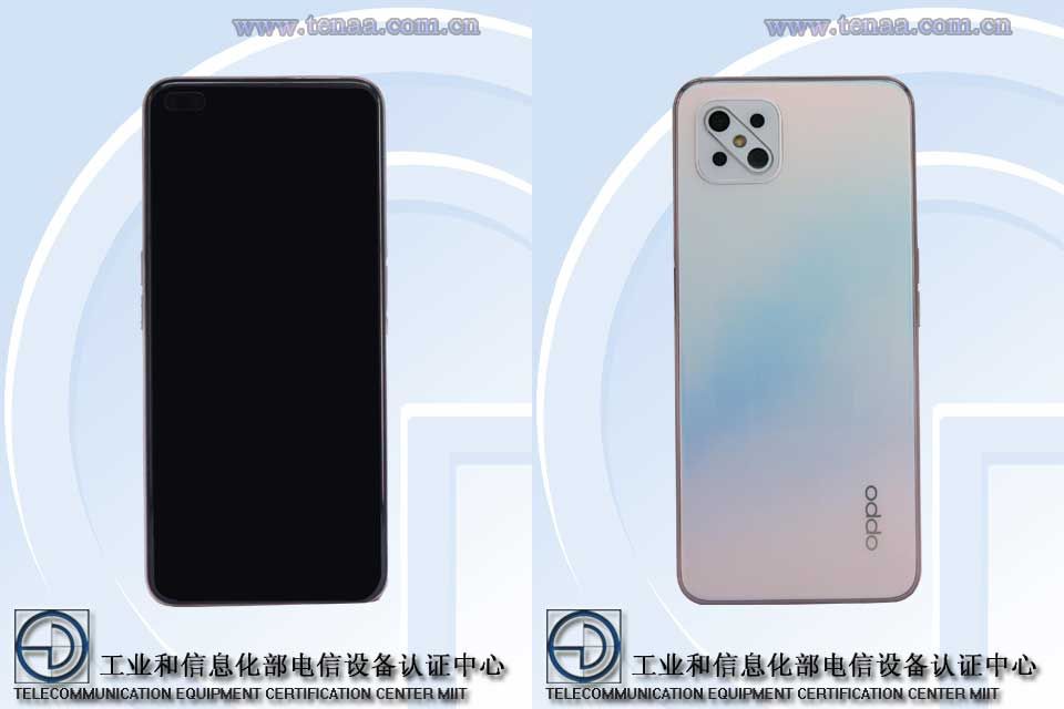 OPPO A92s TENAA