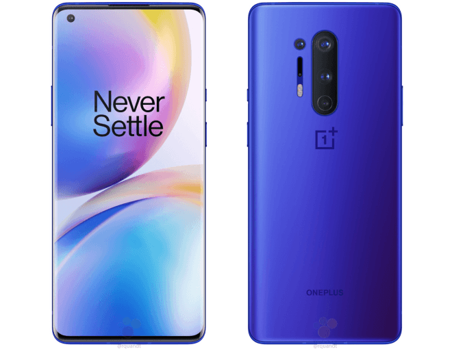 يكشف تسرب OnePlus 8 Pro الصحفي عن Ultramarine Blue colorway 15