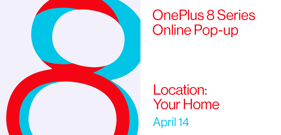 OnePlus 8 series online pop-up