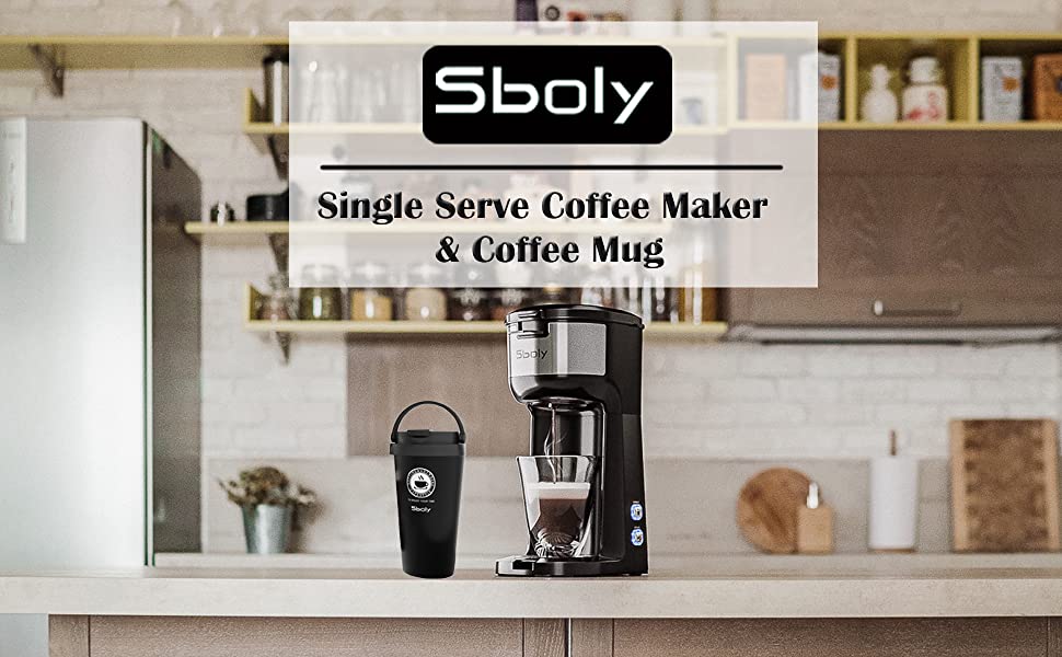 Sboly Single Serve Coffee Maker